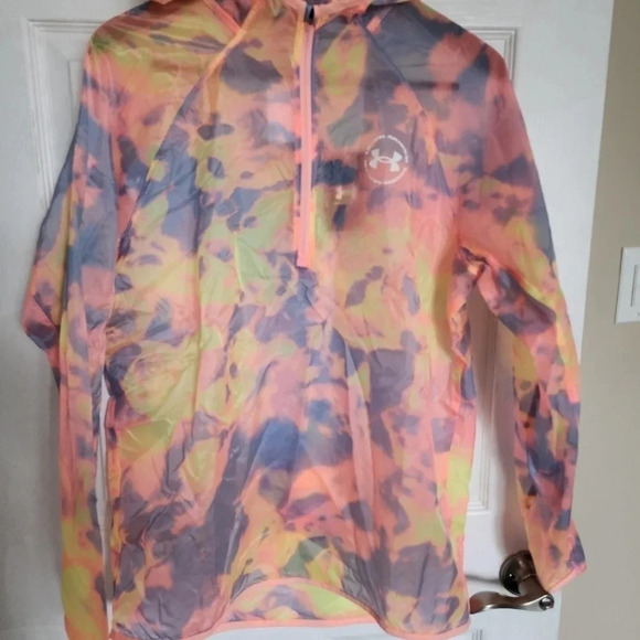 Under Armour Run Storm Up Light Sport Windbreak Jacket size L - Picture 9 of 13